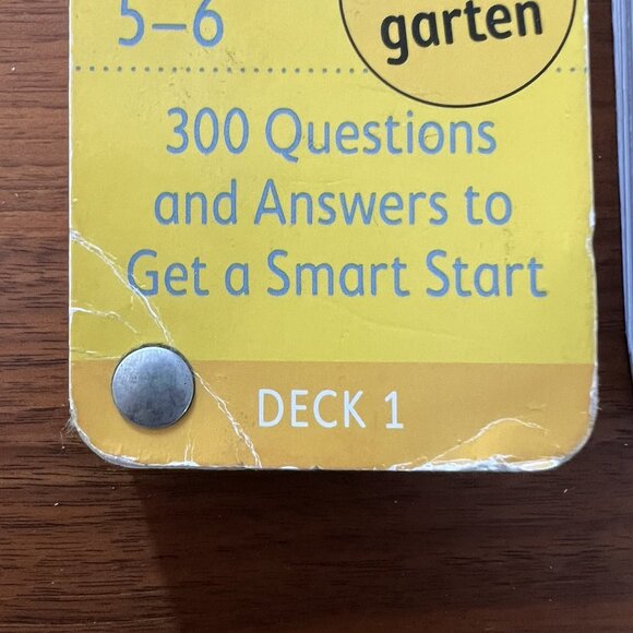 Brain Quest Learn Kindergarten Ages 4-6 Lot of 2 Quiz Deck Revised 4th Ed 2012 - Picture 7 of 13